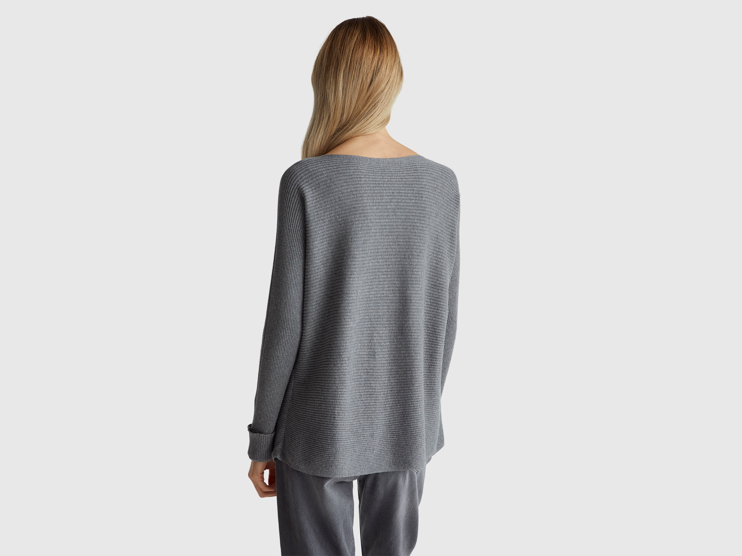 BOAT-NECK SWEAT.L/S Women image number 2